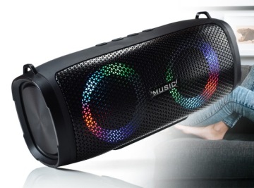 ПОРТАТИВНЫЙ ДИНАМИК С RGB-ПАНЕЛЬЮ + ЗАРЯДНОЕ УСТРОЙСТВО QC PD