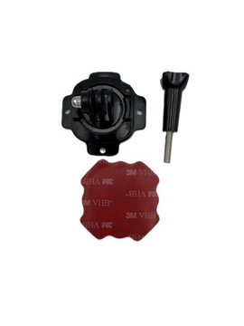 Uchwyt naklejka obrotowy na kask 360° do kamery GOPRO SJ Cam DJI Insta Sony