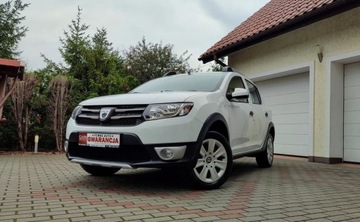 Dacia Sandero II Stepway TCe  90KM 2016 Dacia Sandero Stepway BARDZO ZADBANA Nawigacja Czujniki Parkowania Tempoma, zdjęcie 24
