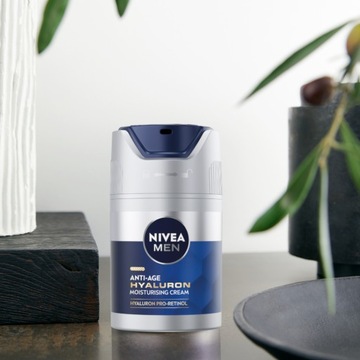 Krem przeciwzmarszczkowy NIVEA MEN Hyaluron 50 ml.