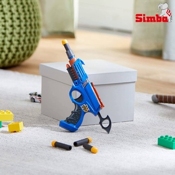 SIMBA X-POWER СКОРОСТНОЙ БЛАСТЕР СТРЕЛОЧНАЯ ПИСТОЛЕТ+5