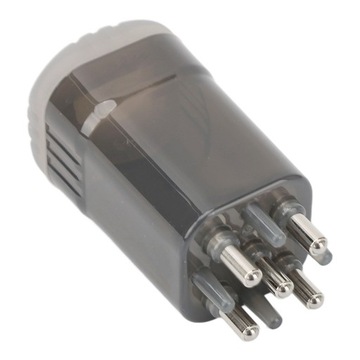 Аппликатор для кожи головы, флакон 8 мл с роликом для масел для роста волос.