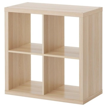 IKEA KALLAX regał półka 77x77 cm dąb bejcowany