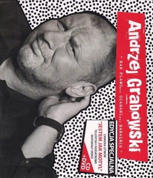 ANDRZEJ GRABOWSKI MAM PRAWO CZASAMI ED,SPEC CD DVD JESTEM JAK MOTYL ANIOŁY