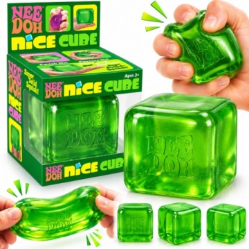 ICE CUBE сквіш антистрес NICE CUBE NEEDOH для дітей зелений