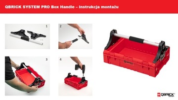 Модульный лоток QBRICK SYSTEM PRO: ручка Pro Box + удлинитель Pro + Pro Box 130