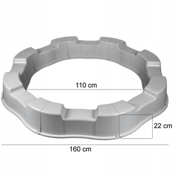 БОЛЬШАЯ ПЛАСТИКОВАЯ ПЕСОЧНИЦА ИГРУШКИ ДЛЯ ПЕСКА БЕЗ МЫЛЬНЫХ ПУЗЫРЕЙ