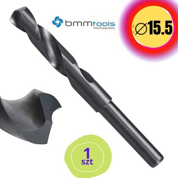Wiertło Do Metalu 15,5x180 Podtoczenie M10 DIN338 HSS BMM 1 sztuka