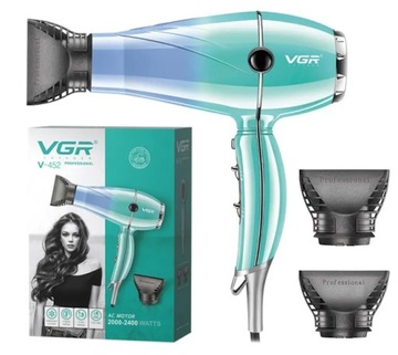 Suszarka do włosów VGR V-452 FRYZJERSKA PROFESJONALNA 2400W