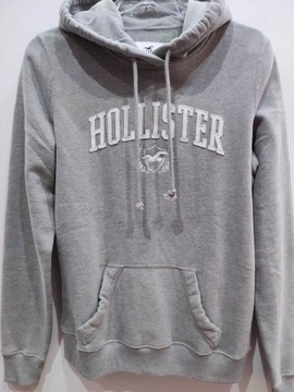 HOLLISTER bluza damska bawełna szara M