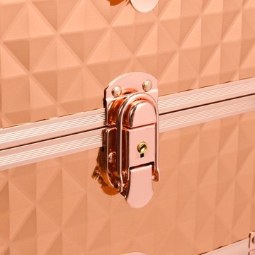 КОСМЕТИЧЕСКАЯ КОРОБКА НА КОЛЕСАХ ЧЕМОДАН для ламповых лаков, косметики