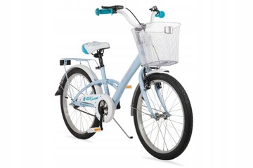 Польский велосипед для девочек 20 дюймов Roses Blue Pastel Польский производитель