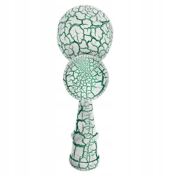 KENDAMA DREWNIANA GRA JAPOŃSKA WHITE-GREEN BIAŁA