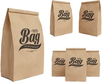 Бумажный пакет с ручкой коричневый 260х170х300мм ECO PL 25 шт.