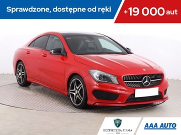 Mercedes CLA C117 Coupe 1.6 200 156KM 2014 Mercedes CLA 200, Salon Polska, Automat, Skóra