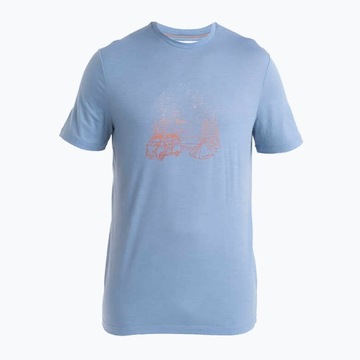 Мужская треккинговая футболка ледокол Merino 150 Tech Lite III кианит L