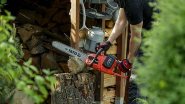 БЕСПРОВОДНАЯ ПИЛА 36 В 2x 4 Ач