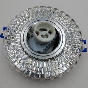 Встраиваемый потолочный светильник с серебряными галогенными лампами, GU10 LED STRIP