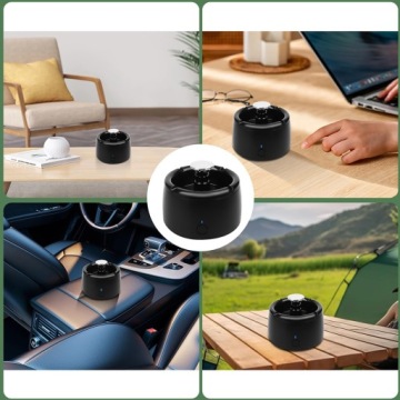УМНАЯ БЕЗДЫМНАЯ ПЕПЕЛЬНИЦА ДЛЯ ДОМА АВТОМОБИЛЯ С АРОМАТЕРАПИЕЙ USB-C