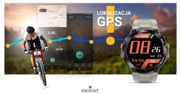 Умные часы Giewont GW460-3 Grey с GPS-приемником