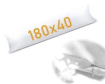 Poduszka dla wymagających NA SUWAK 40x180 wkład kulka silikonowa 180x40 REM