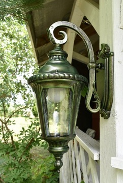 Садовый подвесной светильник из бронзы и меди БАРБАДОС Новый