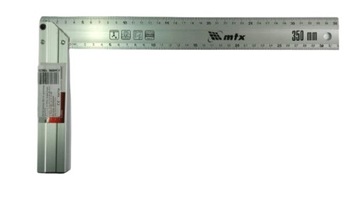 KĄTOWNIK STOLARSKI ALUMINIOWY 350mm WINKIEL