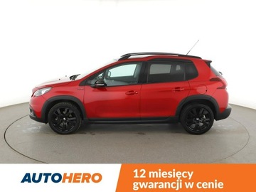 Peugeot 2008 I SUV Facelifting 1.2 PureTech 110KM 2018 Peugeot 2008 GT-Line automat panorama navi PDC, zdjęcie 1