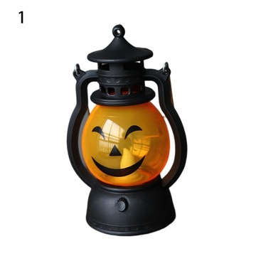 Lampa dyniowa Retro przenośna latarnia Horror Rekwizyty Atmosfera