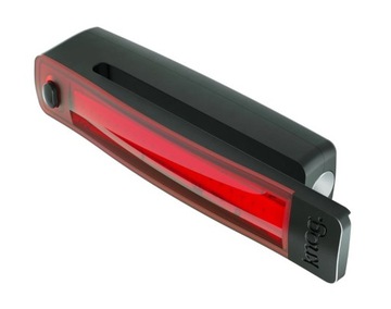 KNOG PLUS USB ЗАДНЯЯ ВЕЛОСИПЕДНАЯ ФОНАРЬ, ЧЕРНАЯ