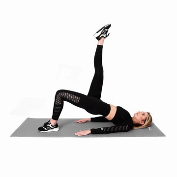 YOGI FITNESS Противоскользящий коврик для тренировок из ПВХ.