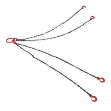 Цепной строп 1,5 м, 4-х ветвевой стальной подъемный строп для строительной площадки завода