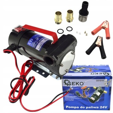 НАСОС СЛИВА ТОПЛИВА 24В 12В