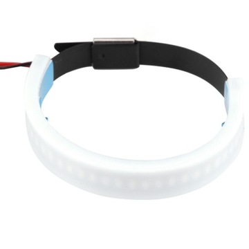 Передняя вилка со светодиодной лентой для мотоцикла, автомобиля, 12 В