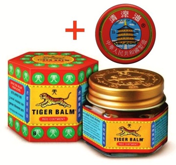 Maść Tygrysia Czerwona TIGER BALM +Essential Balm