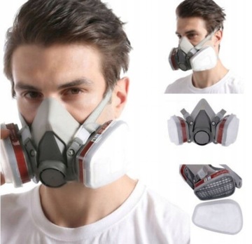 КРАСОЧНАЯ МАСКА 3M ПОЛУМАСКА 6200 НАБОР
