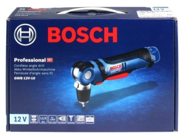 УГЛОВАЯ ДРЕЛЬ GWB 12V-10 BOSCH 2x2,0 Ач