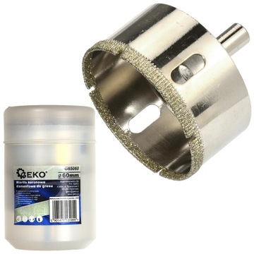 WIERTŁO DIAMENTOWE DO GRESU SZKŁA OTWORNICA 60mm