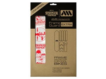 Naklejki na rower Ochrona Ramy Rowerowej MTB AMS - Stranger Things UpsideDo