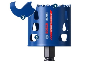 Кольцевая пила Bosch EXPERT Tough Material 73x60 мм 2608900435