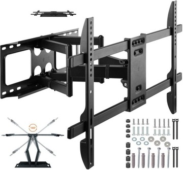 OBROTOWE DŁUGIE RAMIĘ DO TELEWIZORA 75 CALI SONY do ściany z regulacją