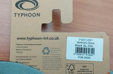 Rękawice neoprenowe Typhoon Ventnor5 Glove nurkowanie, morsowanie 5mm