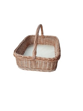 TACA WIKLINOWA DUŻA Z RĄCZKĄ