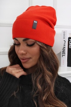 CZAPKA DAMSKA ZIMOWA CIEPŁA SPORTOWA BEANIE MODNA WYGODNA KOLORY 2746