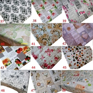 CERATA OBRUS DUŻY WYBÓR 156 WZORÓW 140x140