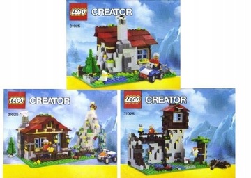 LEGO Creator Instrukcja Mountain Hut 31025