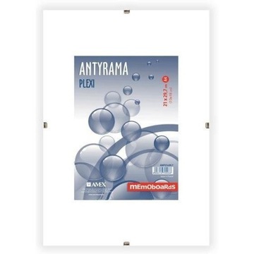 Antyrama pleksi MEMOBE, 70x100 cm (B1) duża