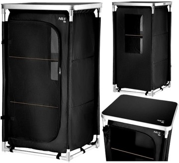 NILS CAMP Szafka 62 cm x 105 cm x 48 cm Pod Namiot Kemping Wyjazd Survival