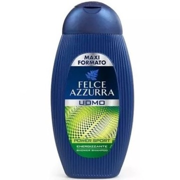 Felce Azzurra UOMO Men 2w1 Power Sport włoski męski żel pod prysznic 400ml