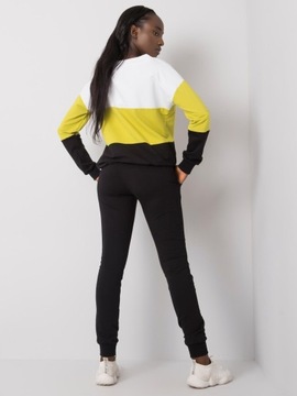 Комплект ЖЕНСКИЙ СПОРТ, спортивный костюм из двух предметов F597 темно-синий/синий 38 M